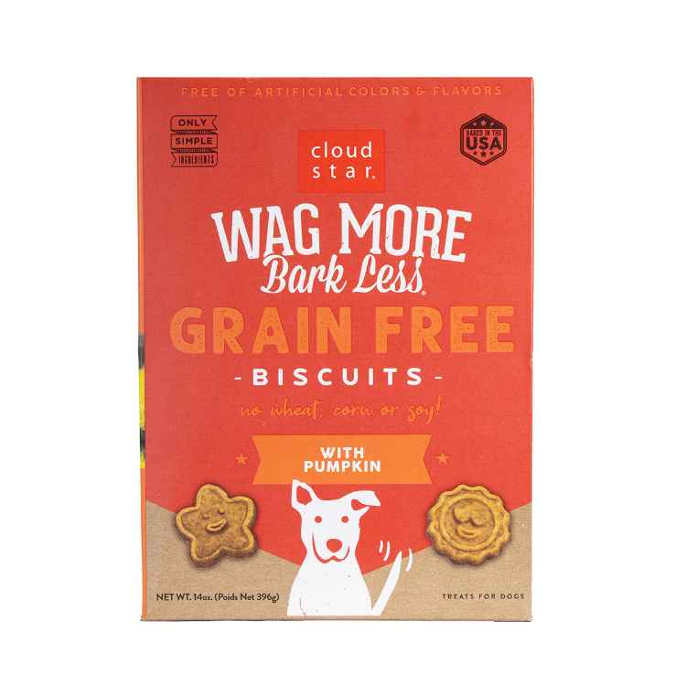 Picture of TREAT CANINE CLOUD STAR OVEN BAKED GF BISCUITS Pumpkin - 14oz / 396g