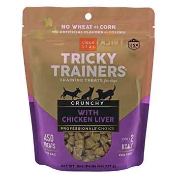 Picture of TREAT CANINE CLOUD STAR TRICKY TRAINERS CRUNCHY Liver - 8oz