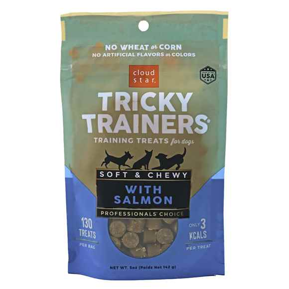 Picture of TREAT CANINE CLOUD STAR TRICKY TRAINERS CHEWY Salmon - 5oz / 142g