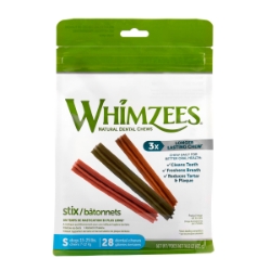 Picture of WHIMZEES Wellness Small Dog Dental Chews - Stixs – 28/bag