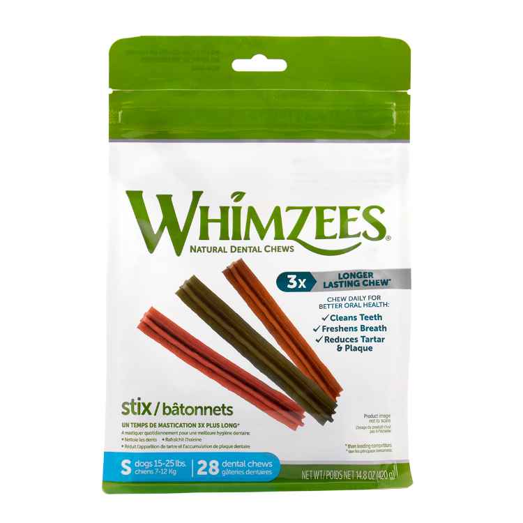 Picture of TREAT CANINE Whimzees Stixs Small - 28/pk
