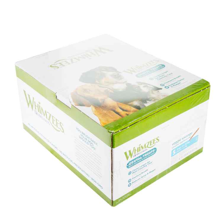 Picture of TREAT CANINE Whimzees Veggie Sausage Small BULK - 150/box