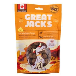 Picture of GREAT JACKS Pork Liver & Cheese Soft Low Calorie Dog Training Treats - 198g/7oz