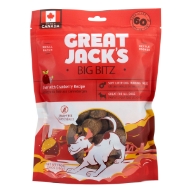 Picture of TREAT CANINE GREAT JACKS SOFT&CHEWY BIG BITZ GF PORK LIVER & CRANBERRY - 396g/14oz