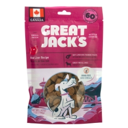 Picture of GREAT JACKS Real Pork Liver Soft, Low Calorie, Grain Free Dog Training Chews  - 198g/7oz