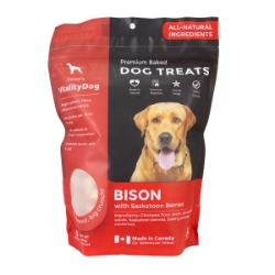 Picture of VITALITY DOG Premium Baked Bison & Saskatoon Berry Dog Treats - 14.10oz/400g
