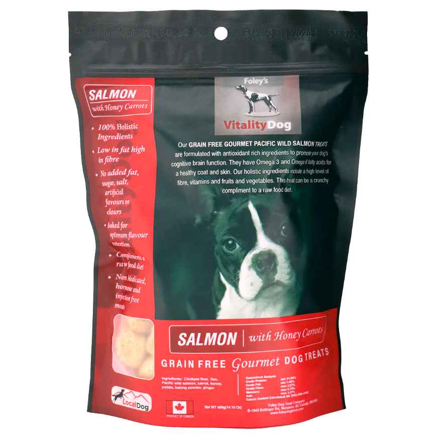 Picture of TREAT CANINE VITALITY Salmon & Carrot - 14.10oz / 400g