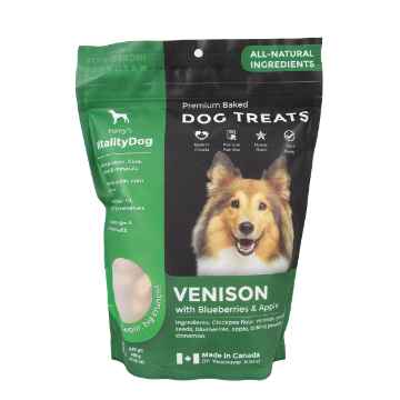 Show details for TREAT CANINE VITALITY Venison & Blueberry/Apple - 14.10oz / 400g Picture of TREAT CANINE VITALITY Venison & Blueberry/Apple - 14.10oz / 400g