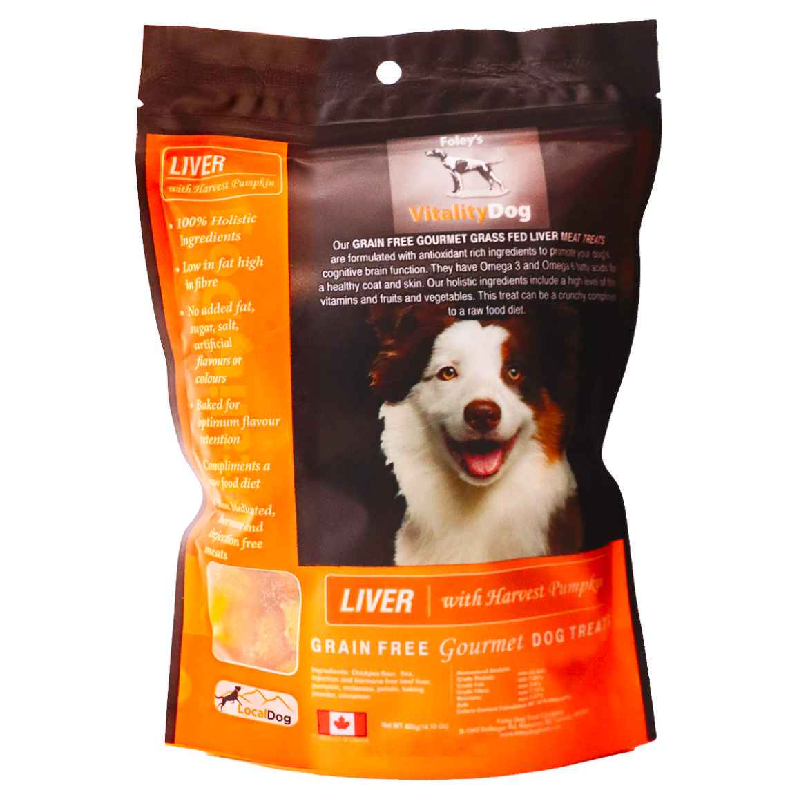 Picture of TREAT CANINE VITALITY Liver & Pumpkin - 14.10oz / 400g