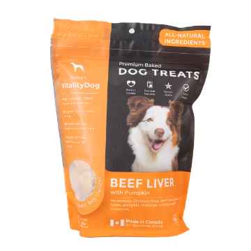 Show details for TREAT CANINE VITALITY Liver & Pumpkin - 14.10oz / 400g Picture of TREAT CANINE VITALITY Liver & Pumpkin - 14.10oz / 400g