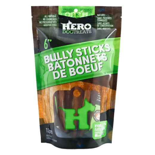 Picture of TREAT CANINE HERO Bully Stick 12inch - 6/pk