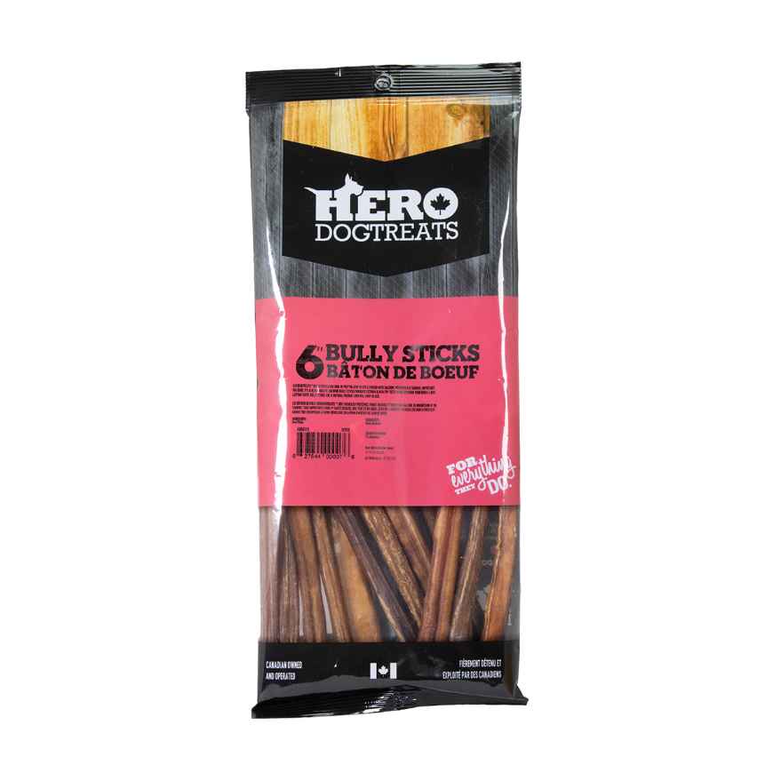Picture of TREAT CANINE HERO Bully Stick 6inch - 12/pk