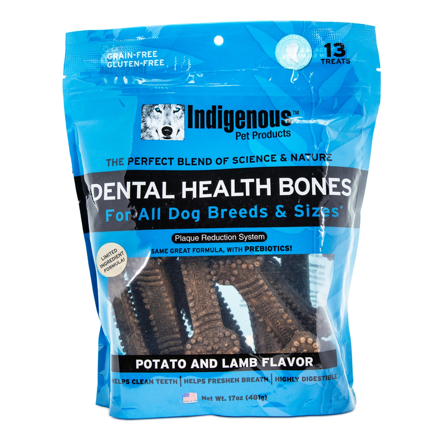 Picture of TREAT CANINE Indigenous Bones Potato & Lamb - 17oz