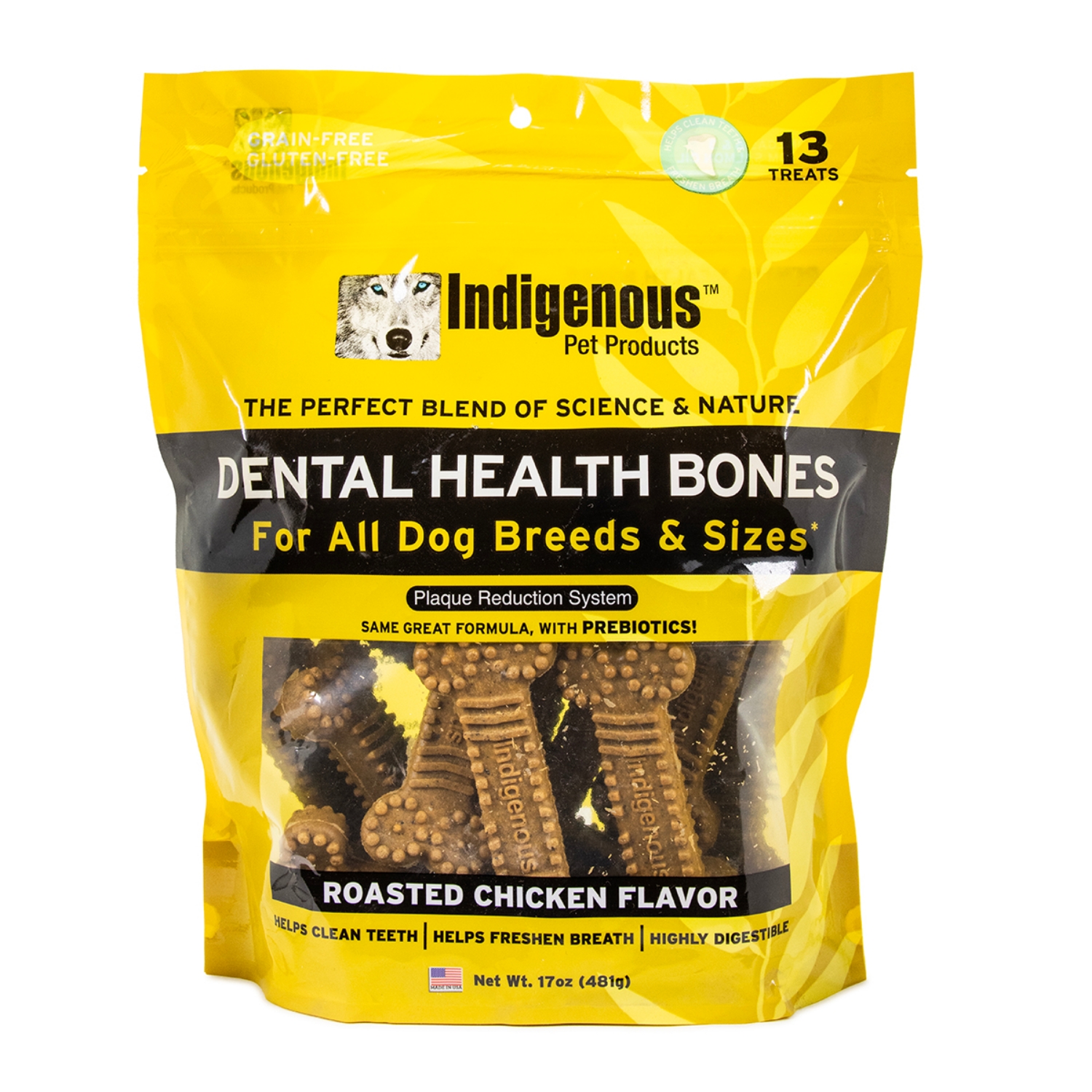 Picture of TREAT CANINE Indigenous Bones Roasted Chicken - 17oz