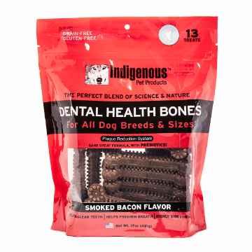 Show details for TREAT CANINE Indigenous Bones Smoked Bacon - 17oz Picture of TREAT CANINE Indigenous Bones Smoked Bacon - 17oz
