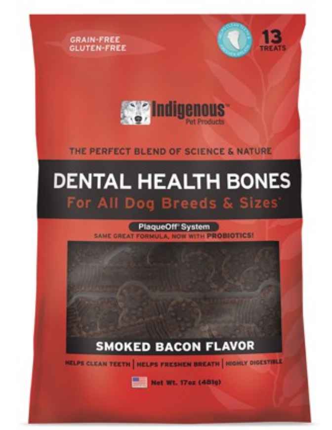 Picture of TREAT CANINE Indigenous Bones Smoked Bacon - 17oz