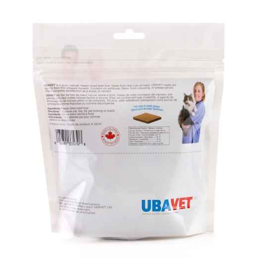 Picture of UBAVET FREEZE DRIED BEEF LIVER TREATS - 100gm