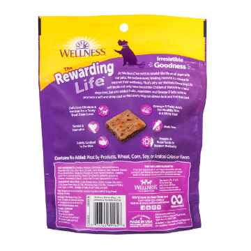 Show details for TREAT WELLBITES REWARDING LIFE Chicken & Venison - 6oz /170g Picture of TREAT WELLBITES REWARDING LIFE Chicken & Venison - 6oz /170g