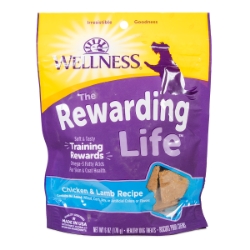 Picture of WELLNESS REWARDING LIFE Soft Dog Training Treats - Chicken & Lamb - 6oz /170g