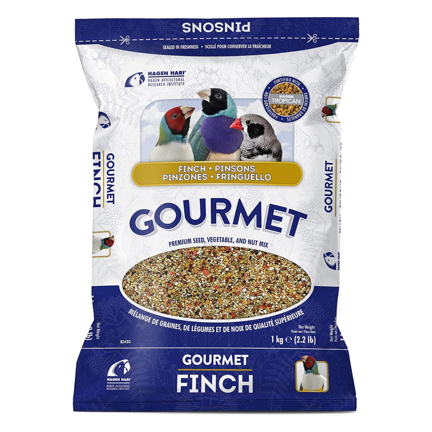 Picture of AVIAN GOURMET SEED MIX FOR FINCHES (B2430) - 1kg/2.2lb
