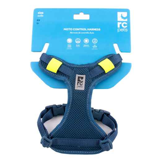 Picture of HARNESS CANINE RC MOTO CONTROL  Artic Blue/Tennis - X Small