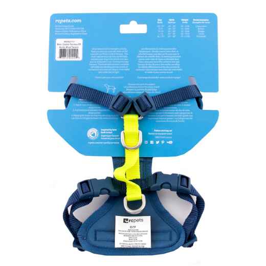 Picture of HARNESS CANINE RC MOTO CONTROL  Artic Blue/Tennis - X Small