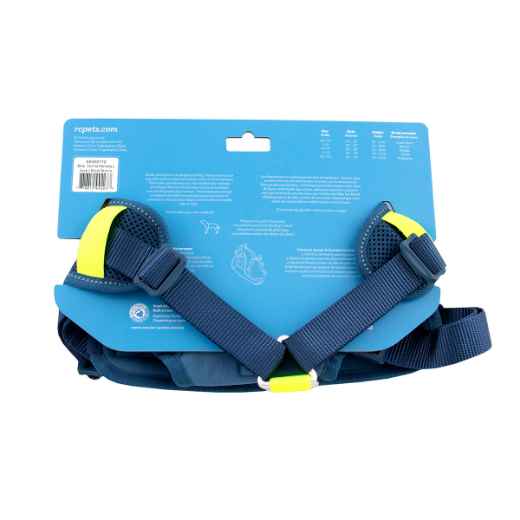 Picture of HARNESS CANINE RC MOTO CONTROL Artic Blue/Tennis - Large