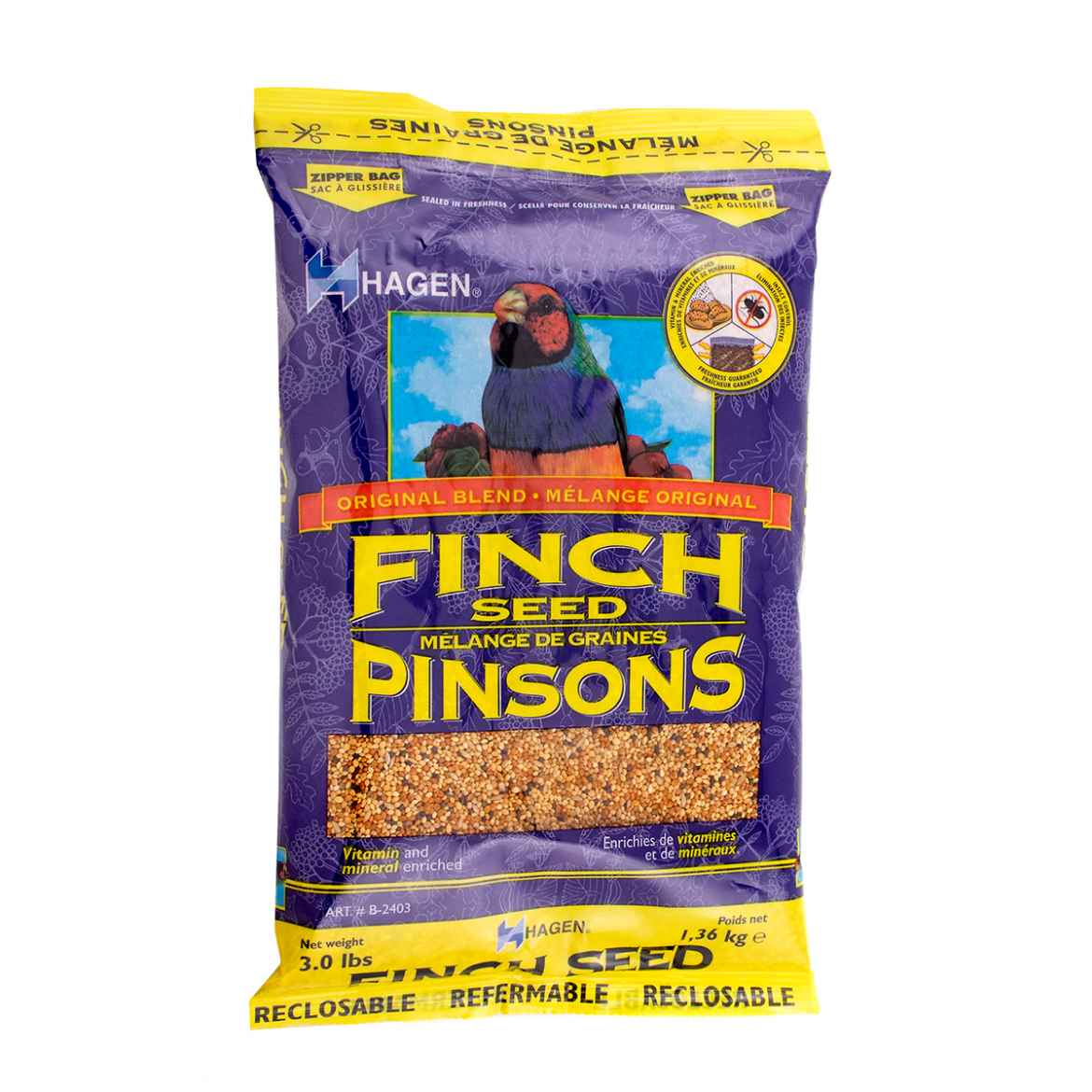 Picture of FINCH STAPLE VME SEED Hagen (B2403) - 1.36kg/3lbs