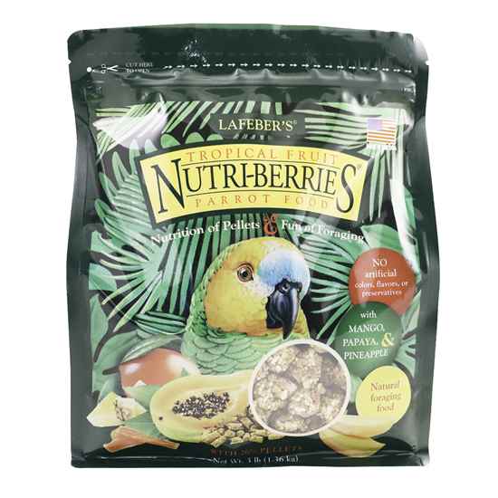 Picture of NUTRI-BERRIES TROPICAL FRUIT for PARROTS - 3lb/1.36kg