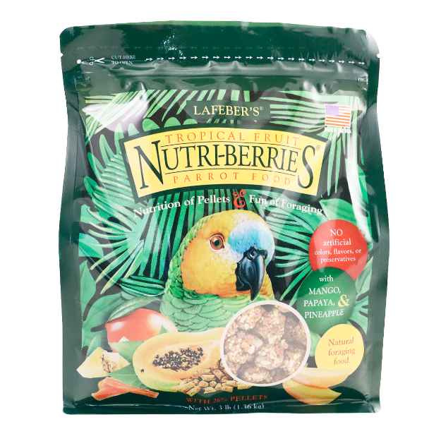 Picture of NUTRI-BERRIES TROPICAL FRUIT for PARROTS - 3lb/1.36kg