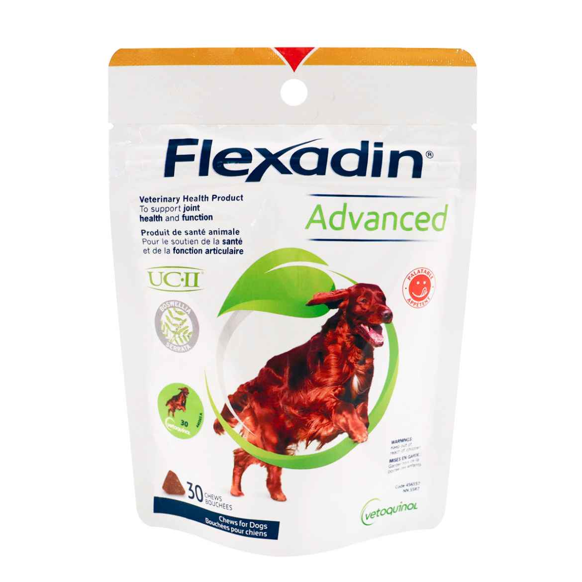 Picture of FLEXADIN ADVANCED CANINE CHEWABLES with BOSWELLIA - 30's