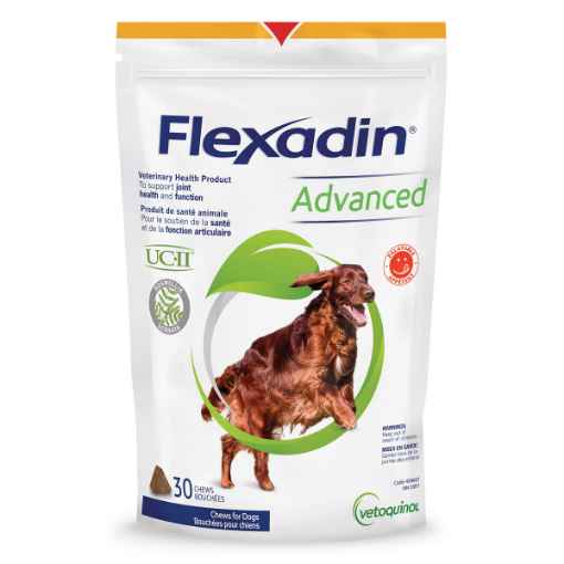 Picture of FLEXADIN ADVANCED CANINE CHEWABLES with BOSWELLIA - 30's