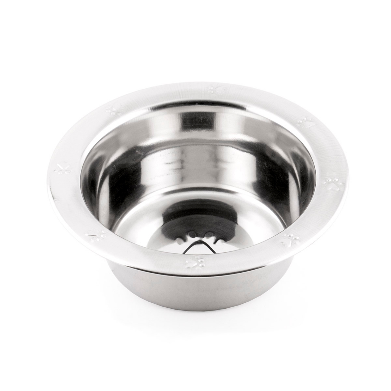 Picture of Bowl Ss Wide Rim Paw Embossed Economy (J0802n) - 16oz