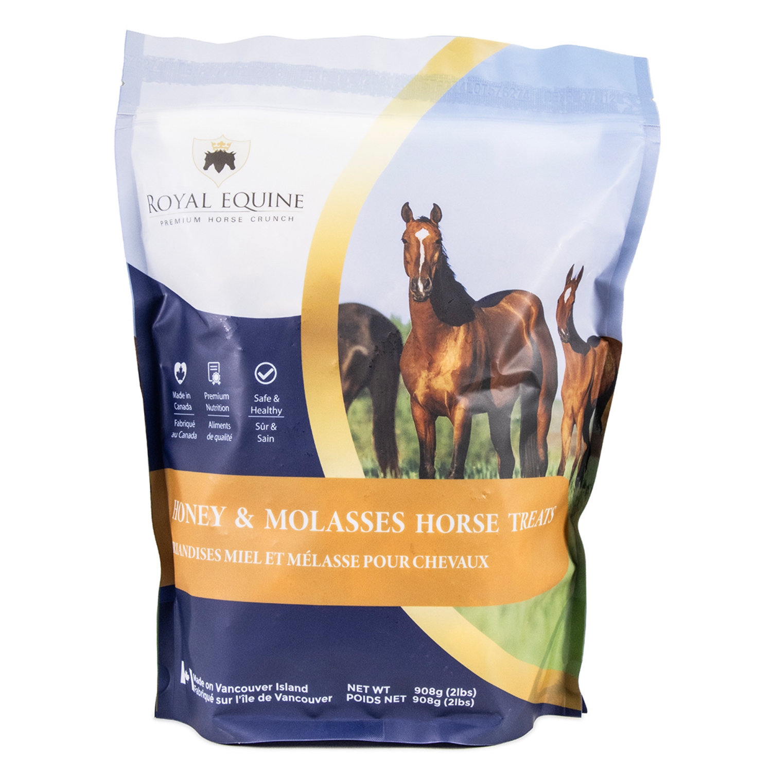 Picture of ROYAL EQUINE Premium Horse Crunch Treats | Honey & Molasses - 908g/2lb