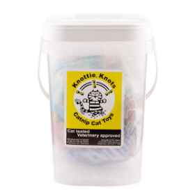 Show details for KNOTTIE KNOTS with CATNIP - 50/jar Picture of KNOTTIE KNOTS with CATNIP - 50/jar