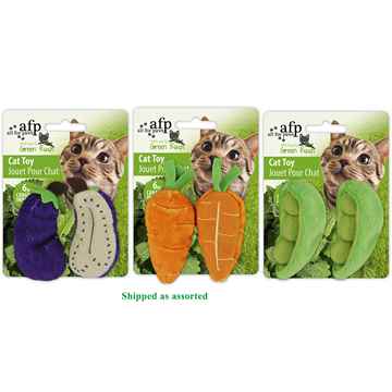 Picture of TOY CAT AFP Catnip All Natural Vegetable Assorted - 2/pk