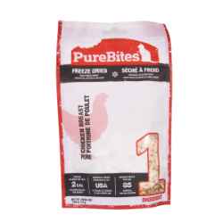 Picture of PUREBITES 1 Ingredient Freeze Dried Raw Cat Treats - CHICKEN BREAST - 1.09oz/31g