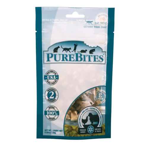 Picture of TREAT PUREBITES FELINE Chicken & Lamb Liver  - 0.98oz/ 28g