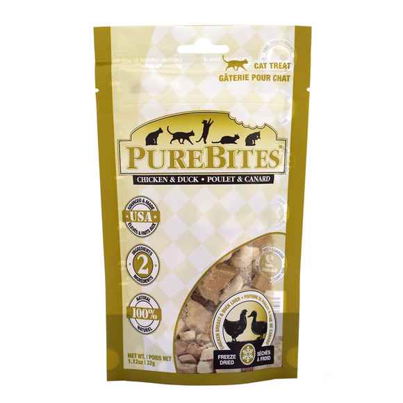 Picture of TREAT PUREBITES FELINE Chicken & Duck Liver  - 1.12oz / 32g