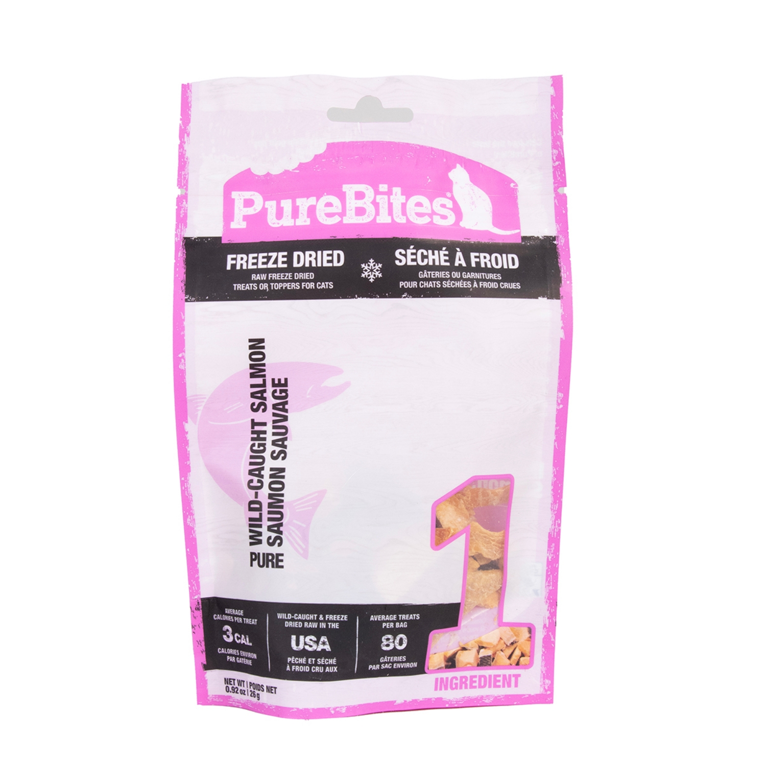 Picture of PUREBITES Freeze Dried Raw Cat Treats - Salmon - 0.92oz/26g