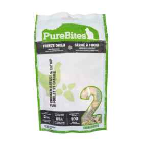 Show details for TREAT PUREBITES FELINE CHICKEN & CATNIP - 1.3oz / 37g Picture of TREAT PUREBITES FELINE CHICKEN & CATNIP - 1.3oz / 37g