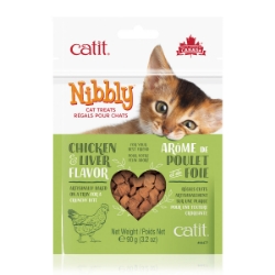 Picture of CATIT NIBBLY Artisinally Baked Cat Treats - Chicken & Liver Flavor - 90g/3.2oz