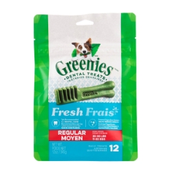 Picture of GREENIE CANINE DENTAL TREAT FRESHMINT 12oz Regular - 12/bag