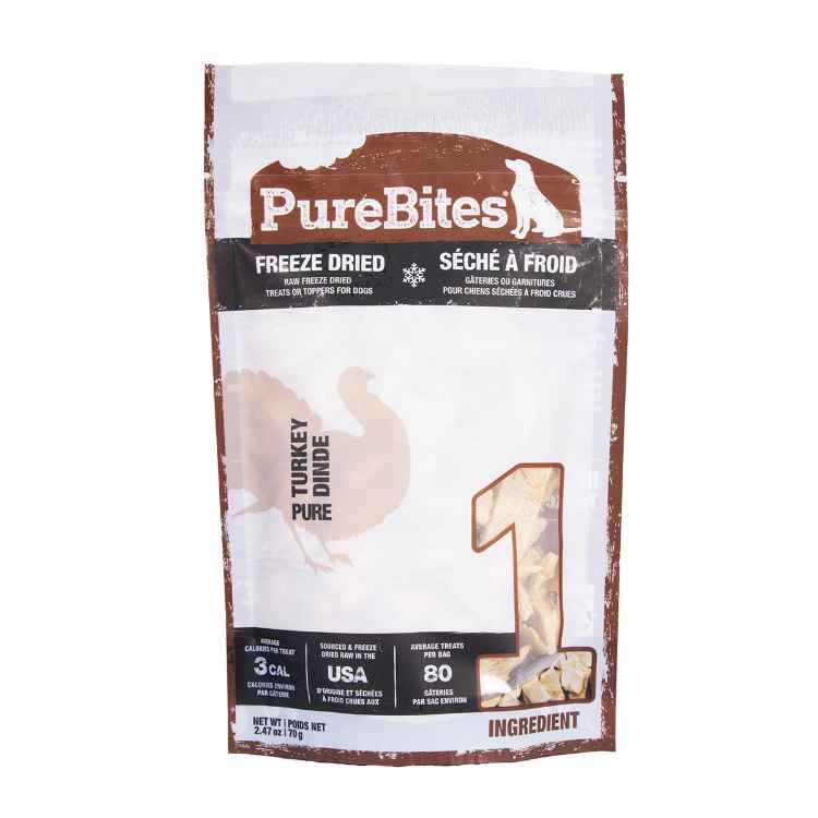 Picture of TREAT PUREBITES CANINE Turkey - 2.47oz / 70g