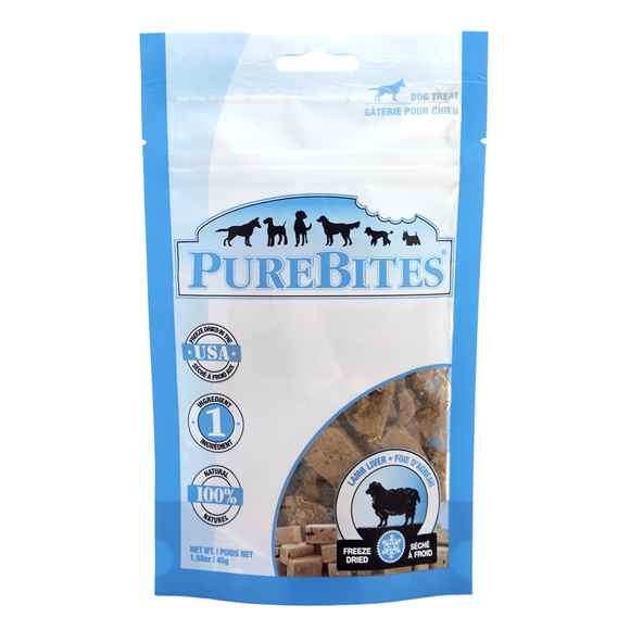 Picture of TREAT PUREBITES CANINE Lamb Liver - 1.58oz / 45g