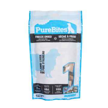 Show details for TREAT PUREBITES CANINE Lamb Liver - 3.35oz / 95g Picture of TREAT PUREBITES CANINE Lamb Liver - 3.35oz / 95g