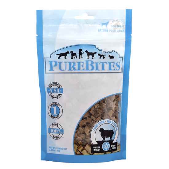 Picture of TREAT PUREBITES CANINE Lamb Liver - 3.35oz / 95g