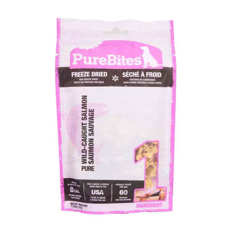 Picture of TREAT PUREBITES CANINE Salmon - 1.16oz / 33g