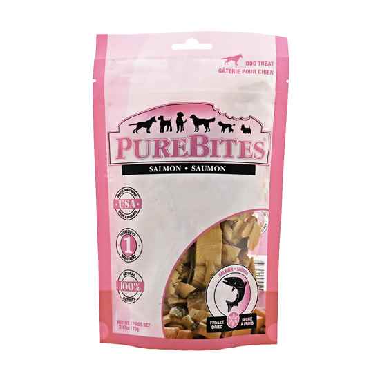 Picture of TREAT PUREBITES CANINE Salmon - 2.47oz / 70g