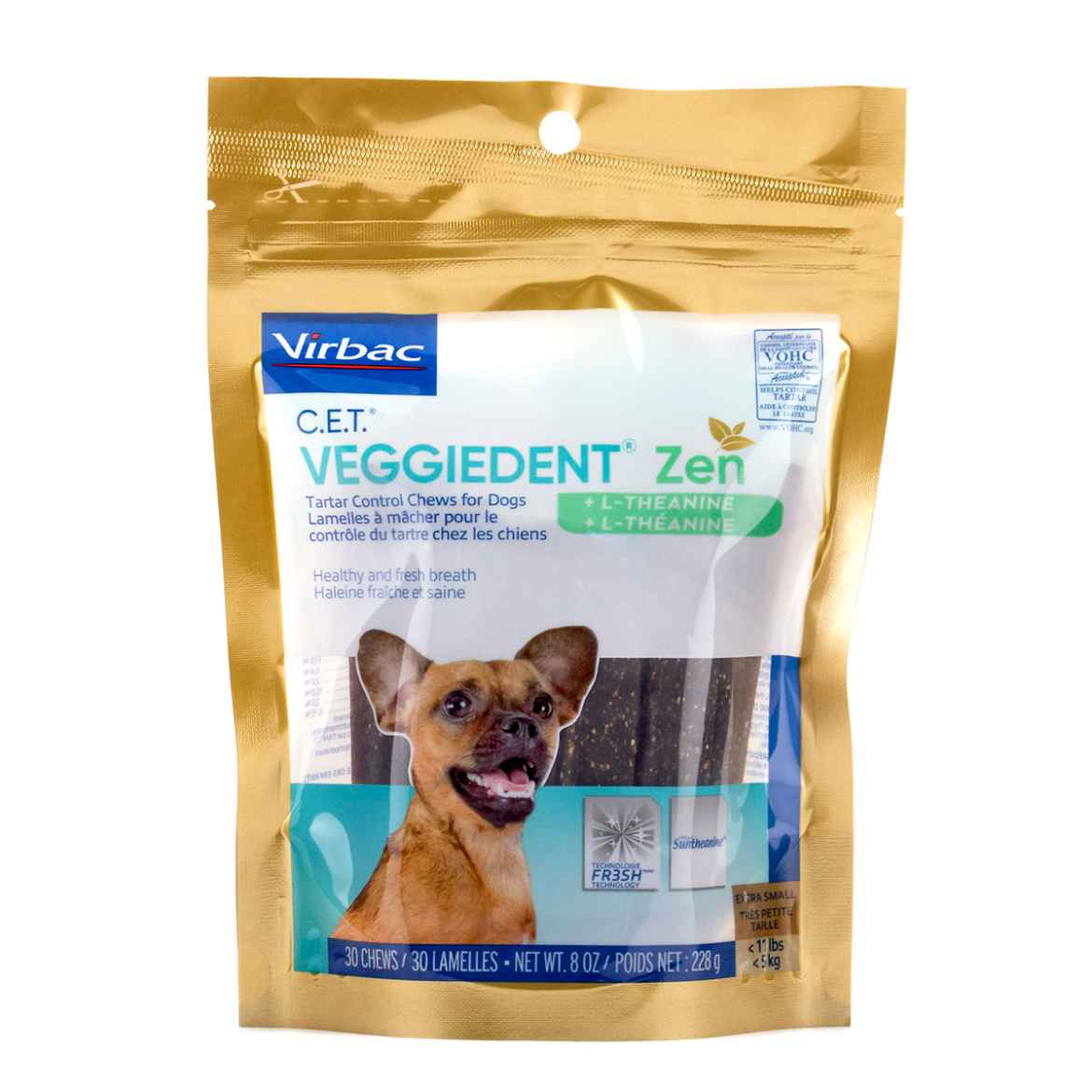 Picture of CET VEGGIEDENT ZEN TARTAR CHEWS XSMALL - 30s